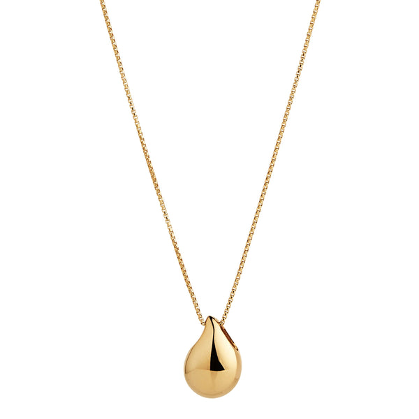 Sunshower Small Yellow Gold Necklace (45cm)