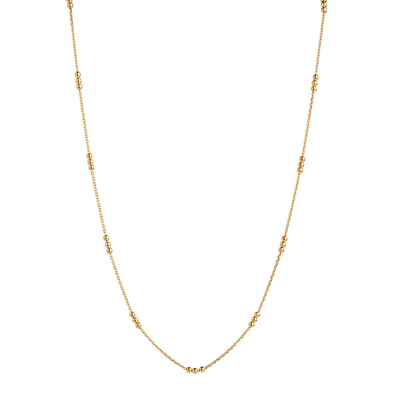 Halcyon Yellow Gold Chain Necklace (45cm)