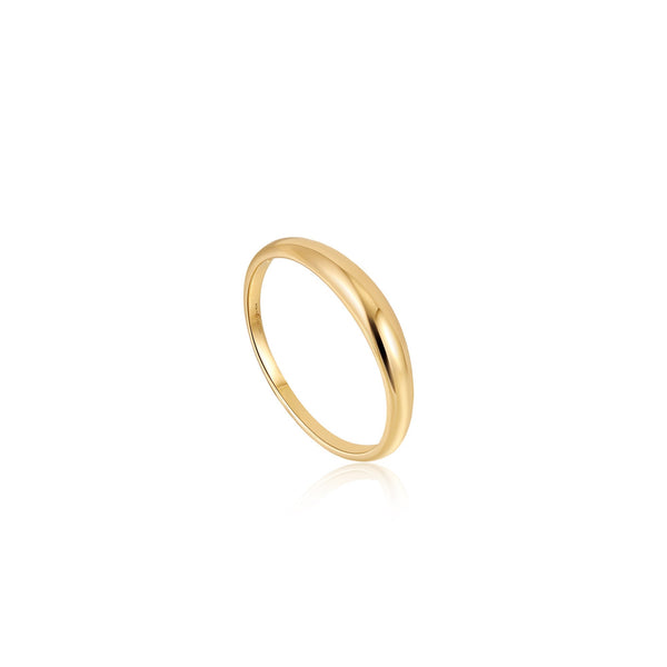 Ania Haie 14ct Gold Magma Dome Ring