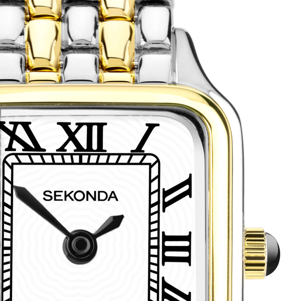 Sekonda Monica Silver & Gold Watch - SK40658