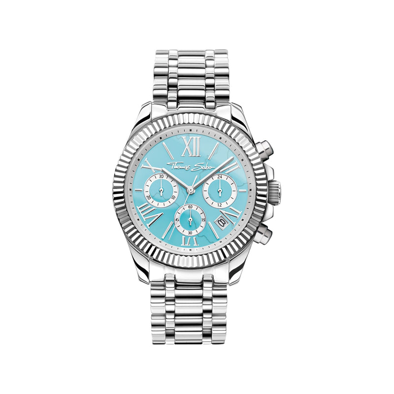 THOMAS SABO Watch Divine Chrono Silver-Coloured