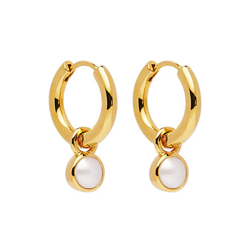 NAJO Heavenly Pearl Gold Earring